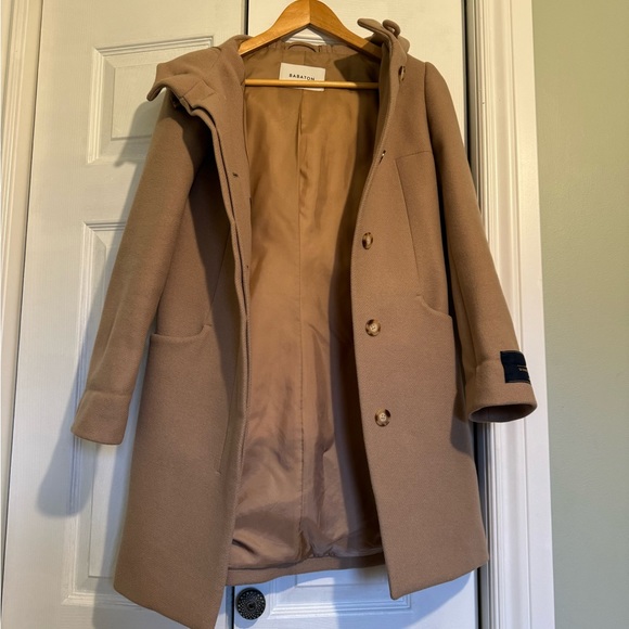 Aritzia Jackets & Blazers - Babaton wool and cashmere jacket with hood